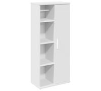 vidaXL Mueble de baño con portarrollos Blanco 39x22x90 cm, Armario de Almacenamiento de baño, Armario de Cuarto de baño, Mueble de Suelo de baño