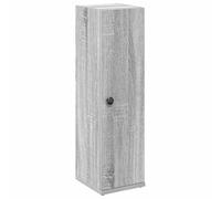 vidaXL Mueble de baño con portarrollos Gris Sonoma 20,5x22x72 cm, Armario de Almacenamiento de baño, Armario de Cuarto de baño, Mueble de Suelo de baño