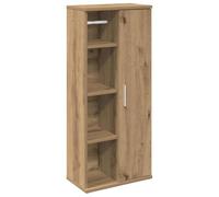 vidaXL Mueble de baño con portarrollos Roble Artisan 39x22x90 cm, Armario de Almacenamiento de baño, Armario de Cuarto de baño, Mueble de Suelo de baño