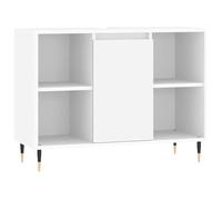 vidaXL Mueble de baño Madera de ingeniería Blanco 80x33x60 cm