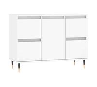 Vidaxl mueble de baño madera de ingeniería blanco 80x33x60 cm