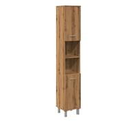 Vidaxl mueble de baño madera de ingeniería roble artisan 30x30x179 cm