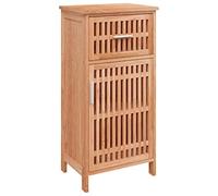 vidaXL Mueble de baño Madera Maciza de Nogal 42x29x82 cm