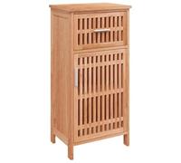vidaXL Mueble de baño Madera Maciza de Nogal 42x29x82 cm
