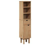 vidaXL Mueble de baño OTTA Madera Maciza de Pino 35x30x159 cm
