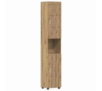 vidaXL Mueble de baño para mantener en orden, una unidad de estantes para dar un toque moderno y ordenar tus artículos de tocador en la decoración de casa