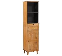 vidaXL Mueble de Cuarto de Baño Marrón Claro 38 x 33 x 160 cm, Mueble de Baño, Almacenamiento Moderno, Rectangular, Soluciones Duraderas para un Decoración Minimalista y Ahorro de Espacio