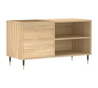 vidaXL Mueble de Discos Madera de ingeniería Roble Sonoma 85x38x48 cm