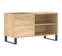 vidaXL Mueble de Discos Madera de ingeniería Roble Sonoma 85x38x48 cm