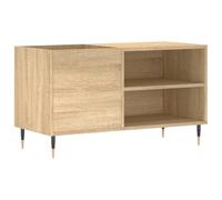vidaXL Mueble de discos madera de ingeniería Roble Sonoma 85x38x48 cm