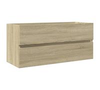 vidaXL Mueble de Lavabo de baño Madera Roble Sonoma 100x38,5x45 cm, Mueble para Lavabo de baño, Mueble para Lavabo de guardarropa, Mueble para Lavabo