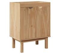 vidaXL Mueble de Lavabo de baño OTTA Madera Maciza de Pino 59x40x80 cm