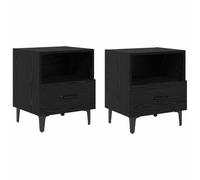 vidaXL Mueble de noche - Muebles para el dormitorio, mesa para guardar y organizar, organizador lateral moderno