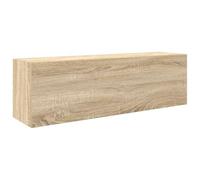 vidaXL Mueble de Pared baño Madera ingeniería Roble Sonoma 100x25x30cm