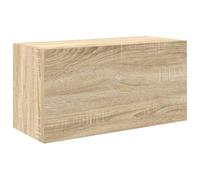 vidaXL Mueble de Pared baño Madera ingeniería Roble Sonoma 60x25x30 cm