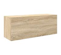 vidaXL Mueble de Pared baño Madera ingeniería Roble Sonoma 80x25x30 cm