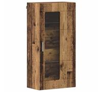 vidaXL Mueble de Pared con Estante Madera Vieja 55 x 29 x 100 cm, Organizadores Modernos, Muebles para Sala contemporánea, soluciones de Almacenamiento, Ideas Minimalistas