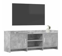 vidaXL Mueble de TV 130 x 33 x 47 cm Gris Hormigón,