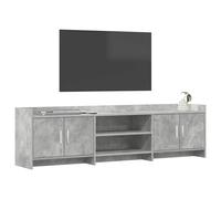 vidaXL Mueble de TV 168 x 33 x 47 cm Gris Hormigón,