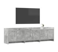 vidaXL Mueble de TV 168 x 33 x 47 cm Gris Hormigón,