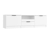 vidaXL Mueble de TV blanco 140x35x40 cm madera de ingeniería