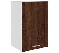 vidaXL Mueble de TV Colgante Madera marrón Roble 39,5x31x60 cm, Armario para Colgar, Armario Flotante, Armario de Pared para Cocina, Armario de Pared
