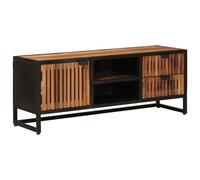 vidaXL Mueble de TV con cajón con Almacenamiento 105 x 30 x 40 cm, Elegante Soporte de TV Rectangular, Consola de Madera, Sala y Almacenamiento Funcional