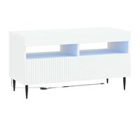 vidaXL Mueble de TV LED HAARLEM 81 x 35 x 43 cm Blanco