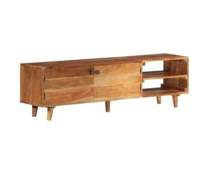 vidaXL Mueble de TV Madera Acacia con Acabado Miel 140x30x40 cm