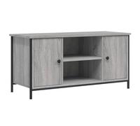 vidaXL Mueble de TV Madera contrachapada Gris Sonoma 100x40x50 cm