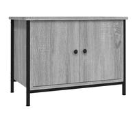 Mueble de TV madera contrachapada gris Sonoma 60x35x45 cm