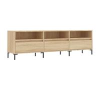 vidaXL Mueble de TV Madera contrachapada Roble Sonoma 150x30x44,5 cm