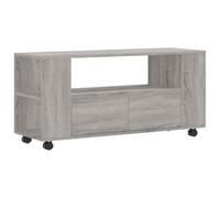 vidaXL Mueble de TV Madera de ingeniería Gris Sonoma 102x34,5x43 cm
