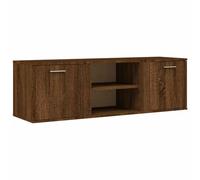 vidaXL Mueble de TV, Consola de Televisión con Almacenamiento, Armario para Equipos de Música, Aparador de Salón, Madera de Ingeniería Marrón Roble