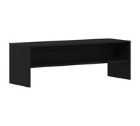 vidaXL Mueble de TV Madera de ingeniería Negro Roble 120x40x40cm, Soporte de TV, Banco de TV, Muebles para Equipos de música, aparador de TV