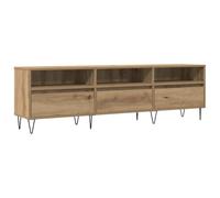 vidaXL Mueble de TV Madera de ingeniería Roble Artisan 150x30x44,5 cm, Soporte de TV, Banco de TV, Muebles para Equipos de música, aparador de TV