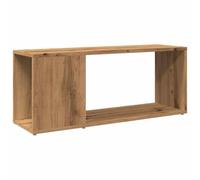 vidaXL Mueble de TV Madera de ingeniería Roble Artisan 80x24x32 cm, Soporte de TV, Banco de TV, Muebles para Equipos de música, aparador de TV