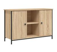 Mueble de TV madera de ingeniería roble Sonoma 100x35x65 cm
