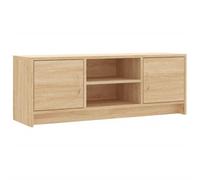vidaXL Mueble de TV Madera de ingeniería Roble Sonoma 102x30x37,5 cm