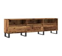 vidaXL Mueble de TV Madera ingeniería Madera Envejecida 150x30x44,5 cm, Soporte de TV, Banco de TV, Muebles para Equipos de música, aparador de TV