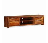vidaXL Mueble de TV Madera Maciza de Acacia 120x30x30 cm