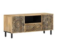 vidaXL Mueble de TV Madera Maciza de Mango 105x33x46 cm
