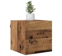 vidaXL Mueble de TV Madera Vieja 30,5 x 30 x 30 cm, Soporte de Medios Moderno, Mueble bajo Rectangular, Organizador de Sala de Estar, Armario eficiente para TV, Centro de Entretenimiento contemporáne