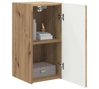 vidaXL Mueble de TV Montado en la Pared 2 pcs Roble Artesanal, Muebles para Sala Modernos, Consola Multimedia contemporánea, Armario Minimalista, Soporte para TV de Ahorro de Espacio