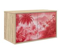 vidaXL Mueble de TV Montado en la Pared Aachen 69 x 33 x 40 cm
