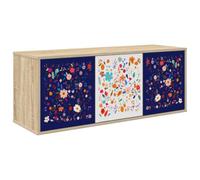 vidaXL Mueble de TV Montado en la Pared Mainz 102 x 33 x 40 cm