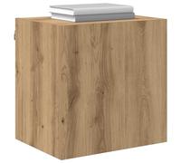 vidaXL Mueble de TV Montado en la Pared Roble Artesanal 40,5x30x40cm, Cabinet Rectangular Moderno para TV, Almacenamiento montado en Pared, Unidad Funcional Que Ahorra Espacio