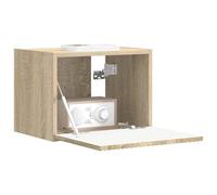 vidaXL Mueble de TV Montado en la Pared Sonoma 60 x 31 x 29.5 cm, Muebles de Sala, solución Moderna de Almacenamiento, estantes montados en Pared, Centro de Entretenimiento Funcional