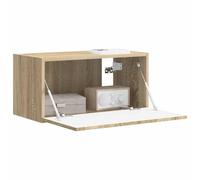 vidaXL Mueble de TV Montado en la Pared Sonoma 60 x 31 x 29.5 cm, Muebles de Sala, solución Moderna de Almacenamiento, estantes montados en Pared, Centro de Entretenimiento Funcional