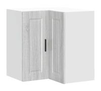 vidaXL Mueble esquinero Cocina Porto Madera contrachapada Gris Sonoma, Armario de Pared de Cocina, Unidad de Pared de Esquina de Cocina, Unidad de Esquina de Pared
